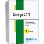 GENERICA Ginkgo 24/6 1×90 cps, пищевая добавка: цены и характеристики