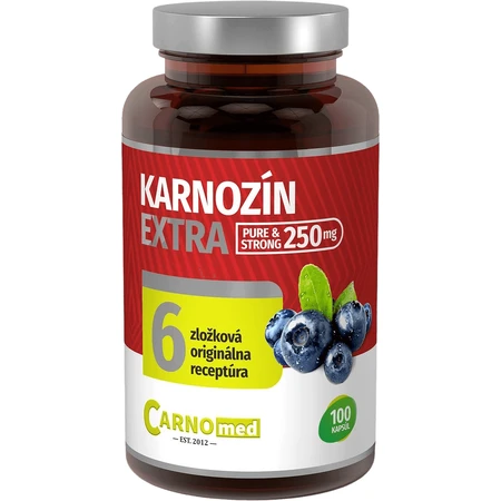 CarnoMed Карнозин EXTRA Pure&Strong 100 капсул: цены и характеристики