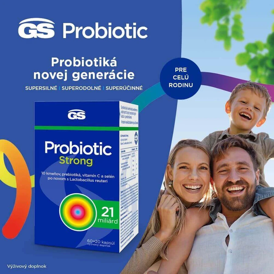 GS Probiotic Strong 40 капсул: цены и характеристики