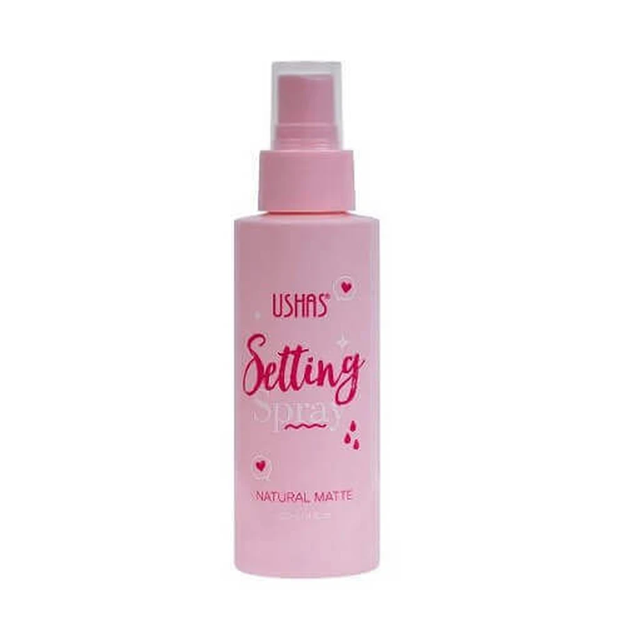 Спрей для закрепления макияжа, Ushas, Natural Matte, 120 мл: цены и характеристики