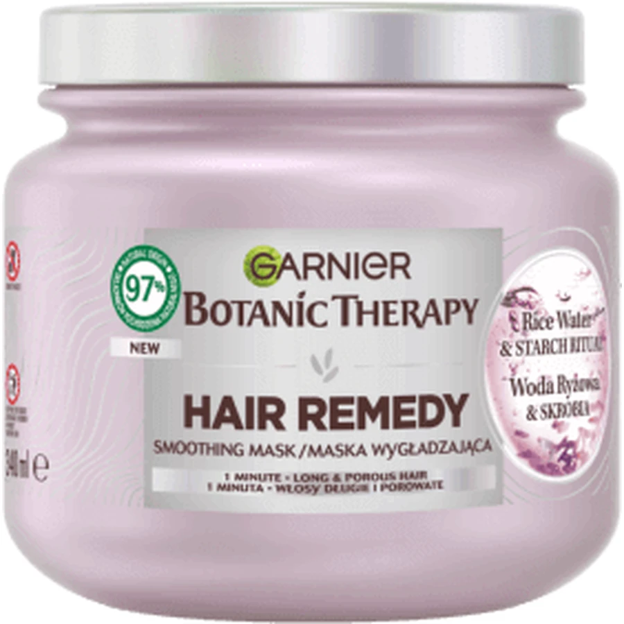 Botanic Therapy Довготривала сливова маска з рисовою водою 340 мл: ціни та характеристики