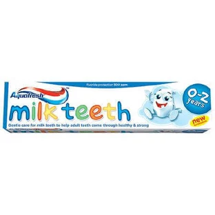 Зубная паста для детей 0-2 лет Молочные зубки Aquafresh, 50 мл, гск