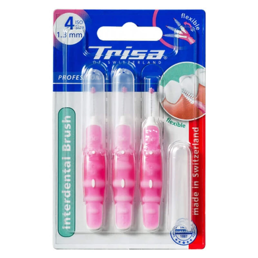 Зубна щітка міжзубна ISO 4, Trisa: ціни та характеристики