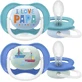 Пустушка Philips Avent Ultra air text 6-18м хлопчик 2 шт.
