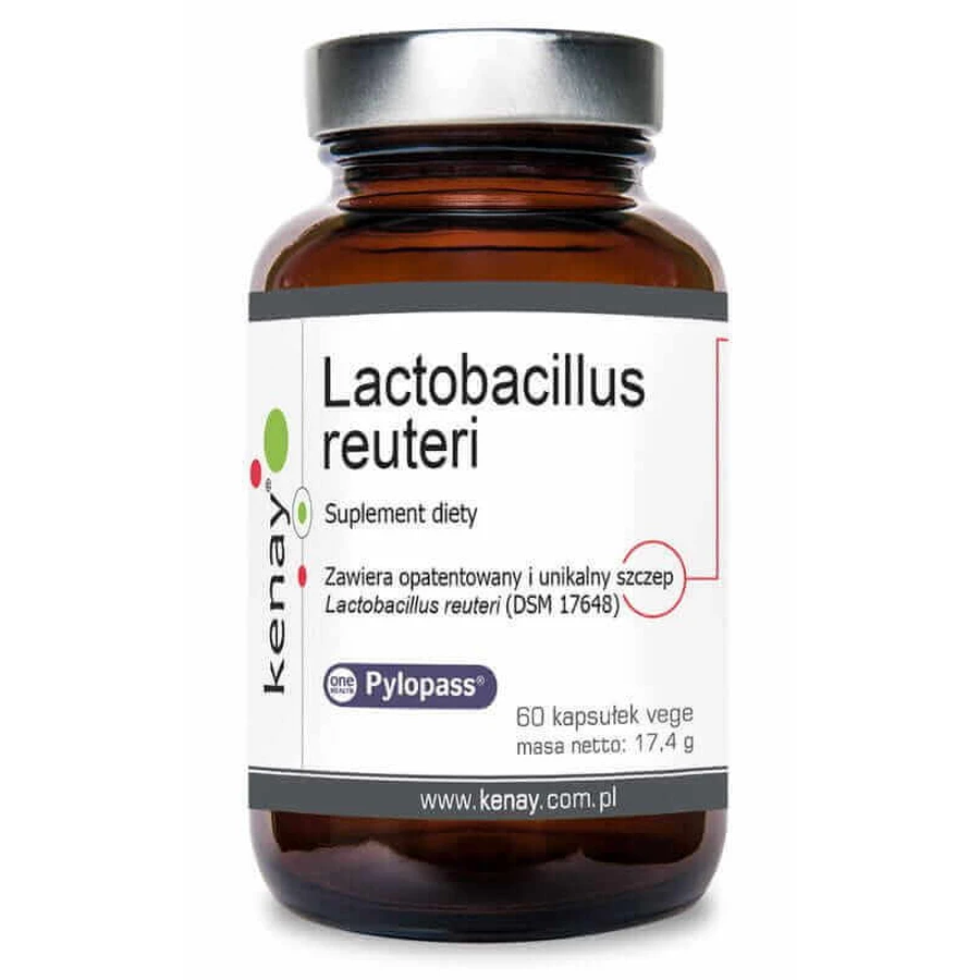 Lactobacillus reuteri Pylopass Kenay, 60 капсул : цены и характеристики