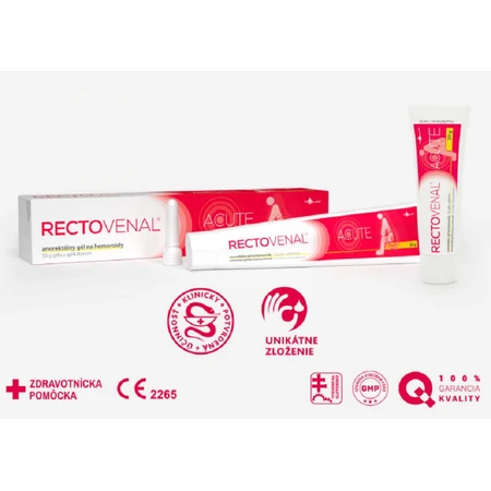 RECTOVENAL ACUTE 1×20 г, аноректальный гель от геморроя: цены и характеристики
