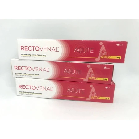 RECTOVENAL ACUTE 1×20 г, аноректальный гель от геморроя: цены и характеристики