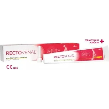 RECTOVENAL ACUTE 1×20 г, аноректальный гель от геморроя: цены и характеристики