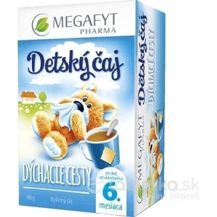 МЕГАФІТ Дитячий чай ШЛЯХИ ДИХАННЯ 1×40 г (20×2 г), фіточай