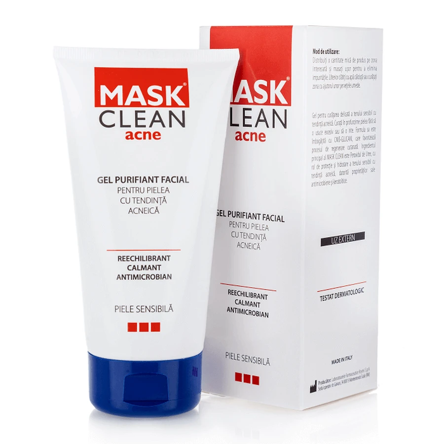 Гель для обличчя Solartium Group Mask Clean Acne, 150 мл: ціни та характеристики