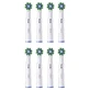 Oral-B Pro Cross Action, сменные щетинки для электрической зубной щетки Clean Maximiser, 8 штук