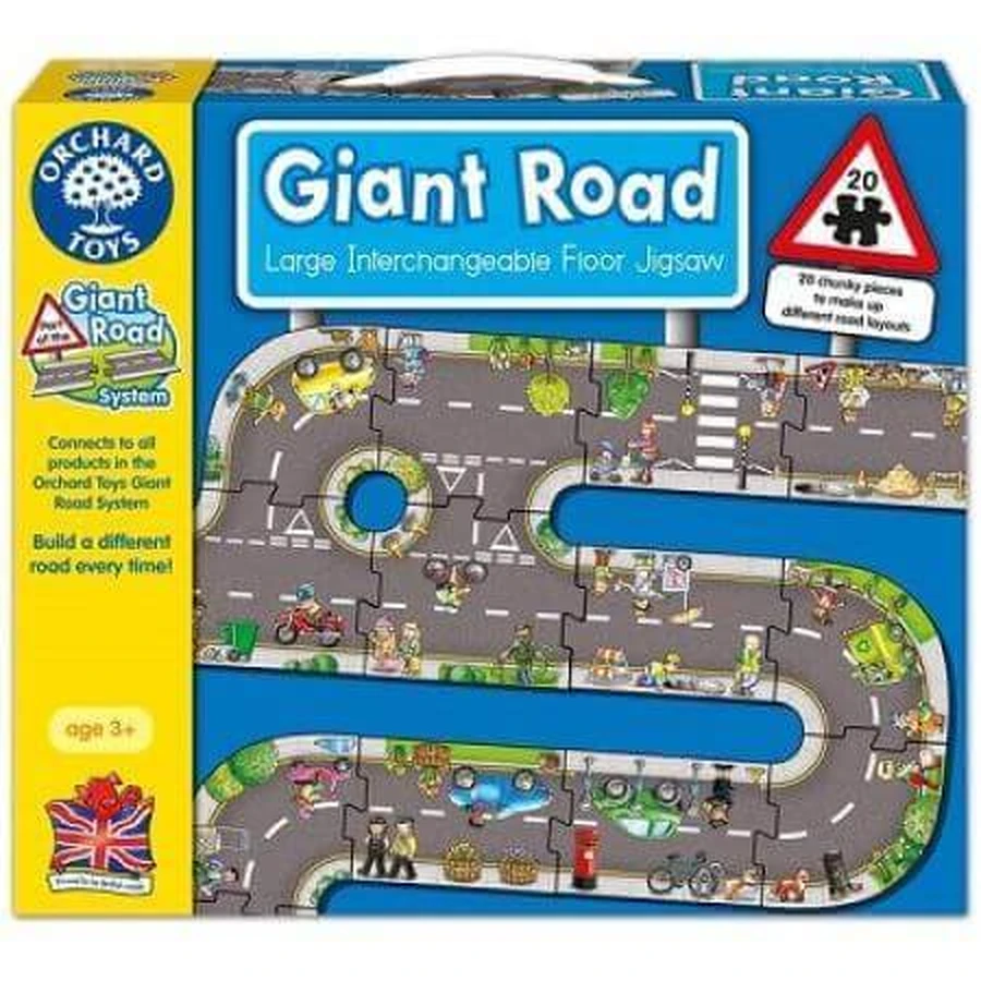 Гигантский напольный пазл, 20 деталей, Orchard Toys: цены и характеристики