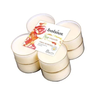 Bolsius Aromatic 2.0 Tea Maxi 8шт Нова енергія, ароматичні свічки 1×8 шт, ароматична свічка