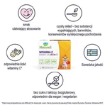 Naturell Вітамін С для дітей 50 мг, зі смаком бузини та яблука, 60 таблеток, які можна жувати та ковтати: ціни та характеристики