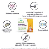 Naturell Вітамін С для дітей 50 мг, зі смаком бузини та яблука, 60 таблеток, які можна жувати та ковтати