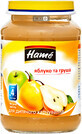 Пюре на фруктовой основе "груша" торговой марки "hame" 190 г