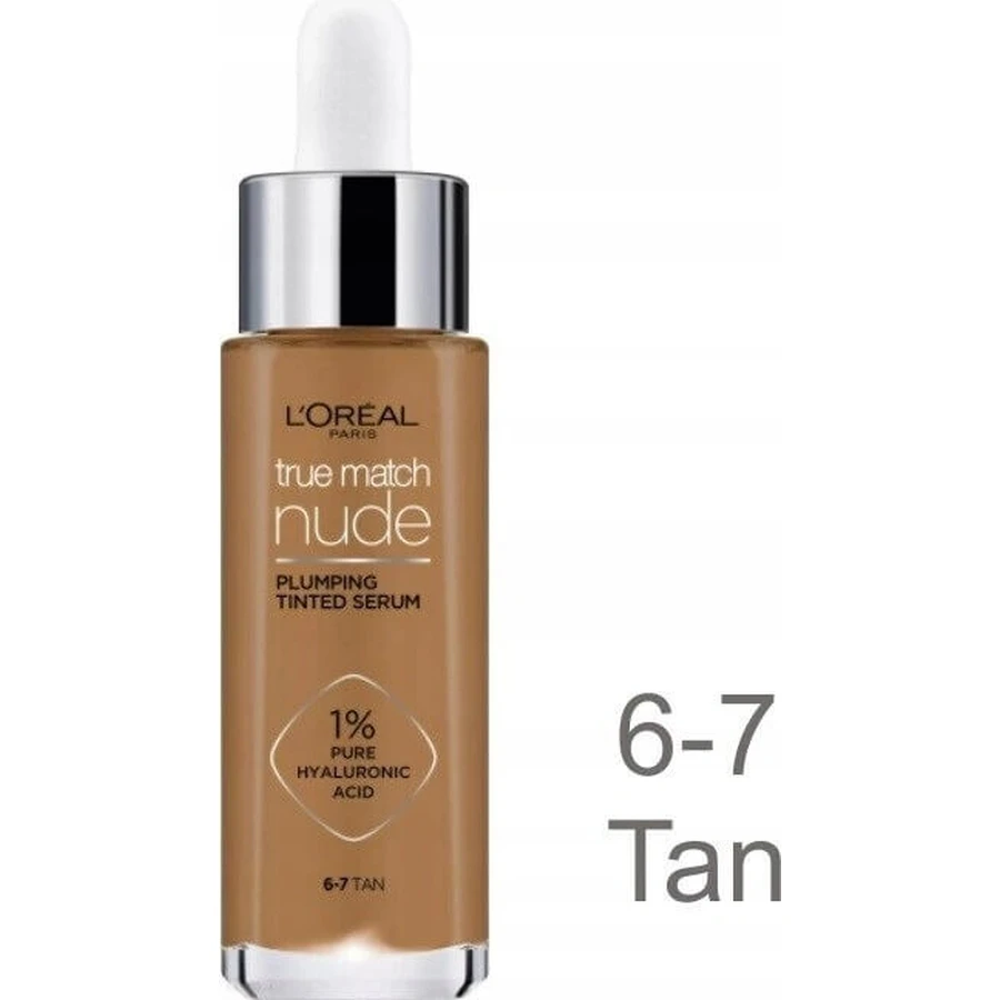 Tinted 6-7 відтінків сироватки ТМ Loreal Paris 1×30 мл, тонована зволожуюча сироватка: ціни та характеристики