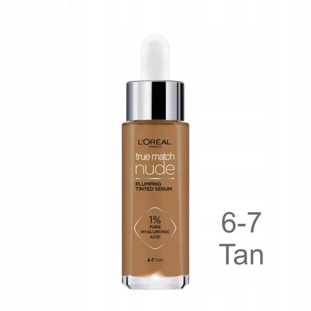 Tinted 6-7 відтінків сироватки ТМ Loreal Paris 1×30 мл, тонована зволожуюча сироватка: ціни та характеристики