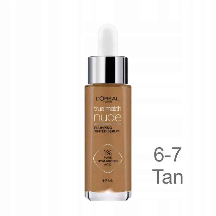 Tinted 6-7 відтінків сироватки ТМ Loreal Paris 1×30 мл, тонована зволожуюча сироватка: ціни та характеристики