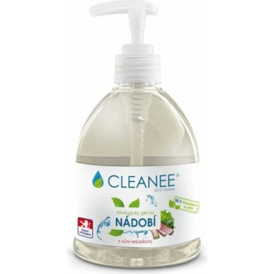Гель для мытья посуды с ароматом ревеня EKO Cleanee 500 мл 1×500 мл, гель для мытья посуды: цены и характеристики