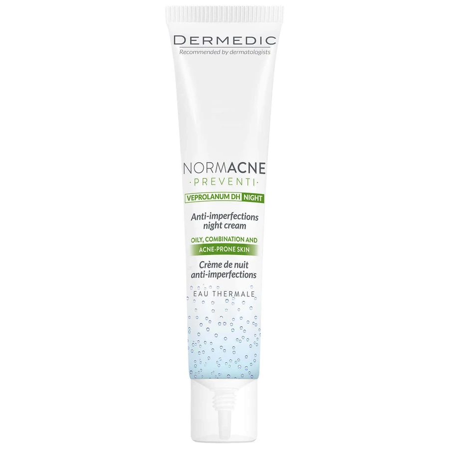 Dermedic, Normacne Preventi, Антидефектный ночной крем, 40 мл.: цены и характеристики