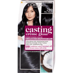 Loreal Paris CASTING CREME GLOSS CASTING CREME GLOSS Колір pr 210 чорний синьо-коричневий, 1 шт.