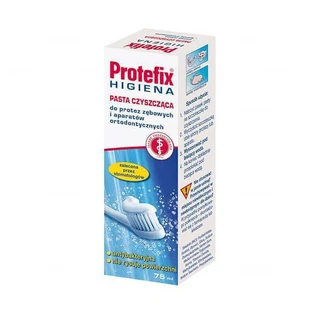 Protefix Hygiene, паста для чистки зубных протезов и ортодонтических конструкций, 75 мл