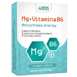 Магний + витамин B6 Антистрессовая энергия, 30 капсул, Adya Green Pharma