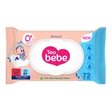 Влажные салфетки, миндаль, 72 шт, Teo Bebe