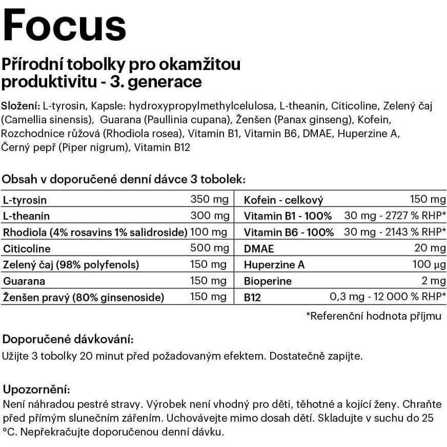 Flow Focus 3.0, 90 капсул: ціни та характеристики