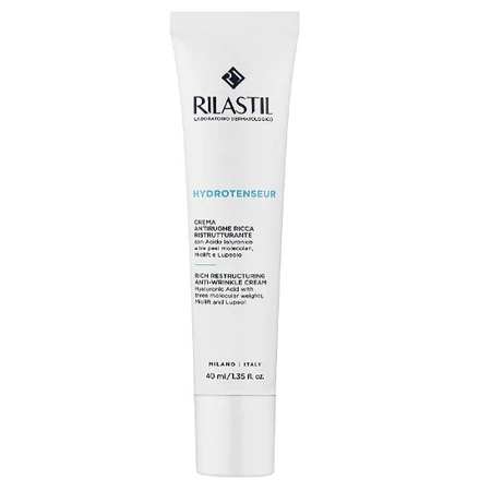 Крем для лица Rilastil Hydrotenseur Rich Restructuring Anti-Wrinkle Cream питательный, реструктурирующий, против морщин, 40 мл: цены и характеристики