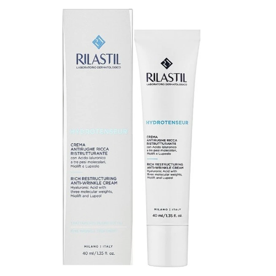 Крем для лица Rilastil Hydrotenseur Rich Restructuring Anti-Wrinkle Cream питательный, реструктурирующий, против морщин, 40 мл: цены и характеристики