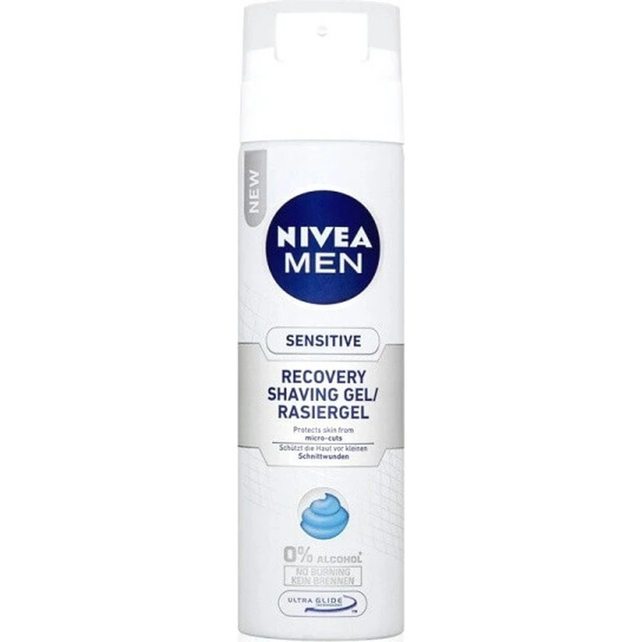 NIVEA Men Sensitive Recovery Shave Gel 1×200 мл, гель для бритья: цены и характеристики