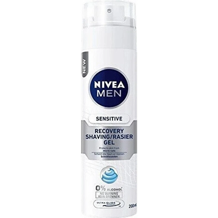 NIVEA Men Sensitive Recovery Shave Gel 1×200 мл, гель для бритья: цены и характеристики