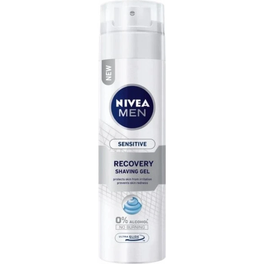 NIVEA Men Sensitive Recovery Shave Gel 1×200 мл, гель для бритья: цены и характеристики