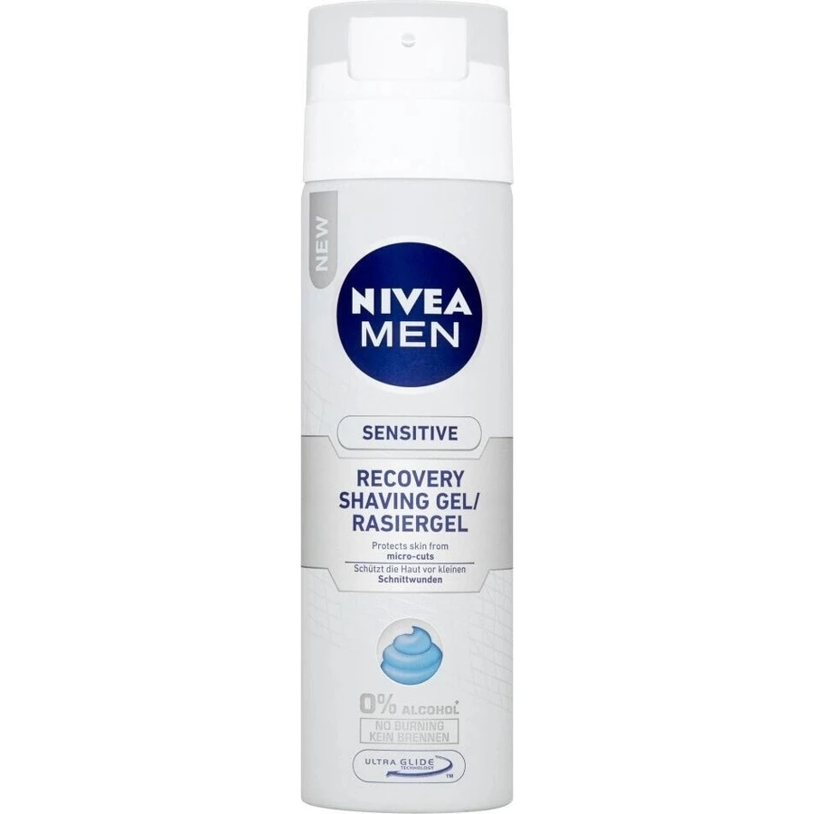 NIVEA Men Sensitive Recovery Shave Gel 1×200 мл, гель для бритья: цены и характеристики