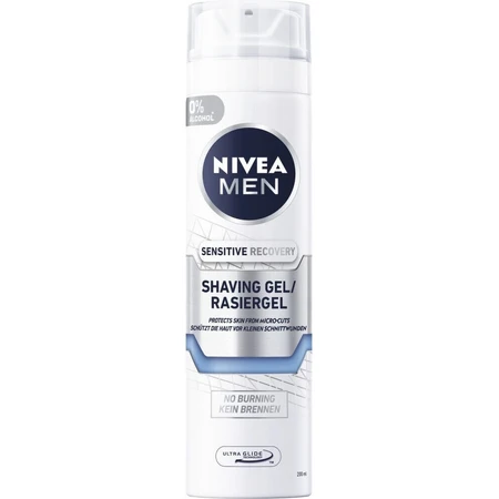 NIVEA Men Sensitive Recovery Shave Gel 1×200 мл, гель для бритья: цены и характеристики