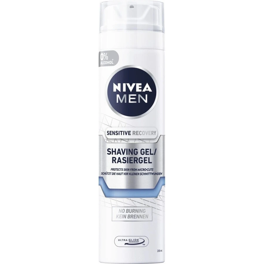 NIVEA Men Sensitive Recovery Shave Gel 1×200 мл, гель для бритья: цены и характеристики