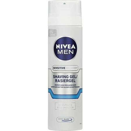 NIVEA Men Sensitive Recovery Shave Gel 1×200 мл, гель для бритья: цены и характеристики