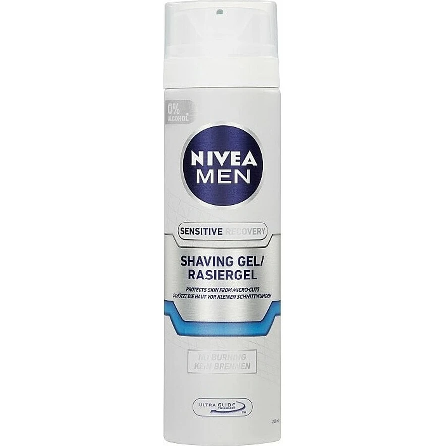 NIVEA Men Sensitive Recovery Shave Gel 1×200 мл, гель для бритья: цены и характеристики