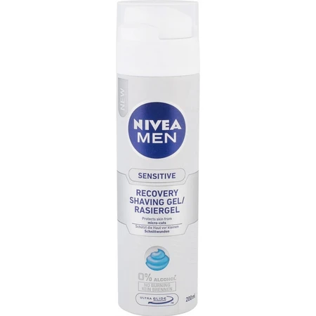 NIVEA Men Sensitive Recovery Shave Gel 1×200 мл, гель для бритья: цены и характеристики