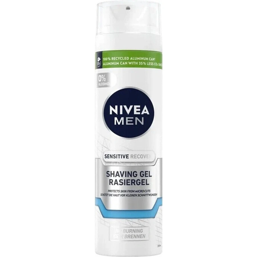 NIVEA Men Sensitive Recovery Shave Gel 1×200 мл, гель для бритья: цены и характеристики