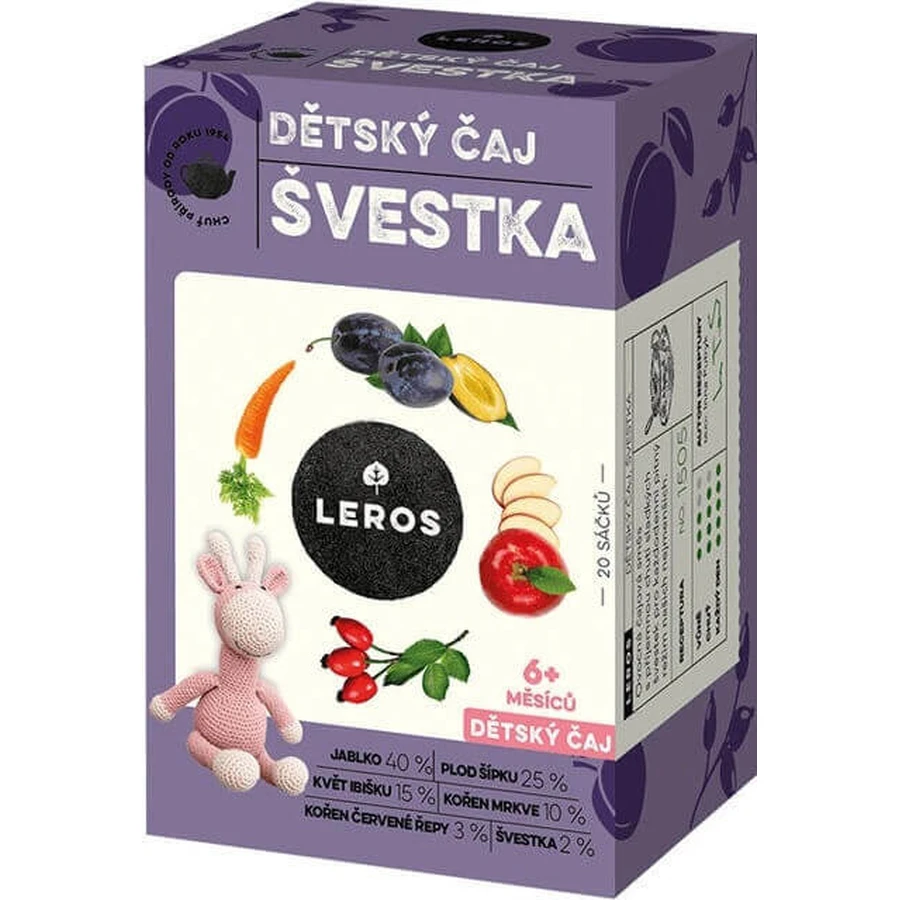 LEROS Детский также - слива 20×2 г, также: цены и характеристики