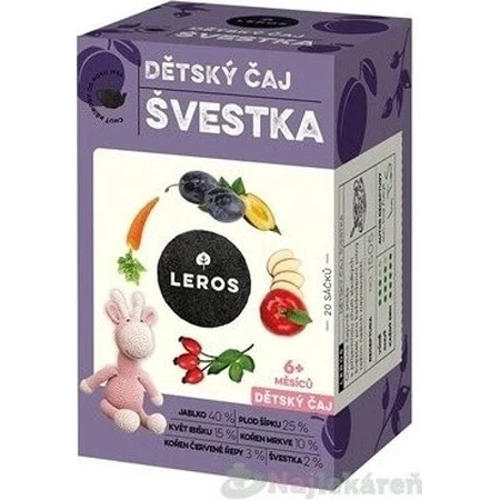 LEROS Детский также - слива 20×2 г, также: цены и характеристики