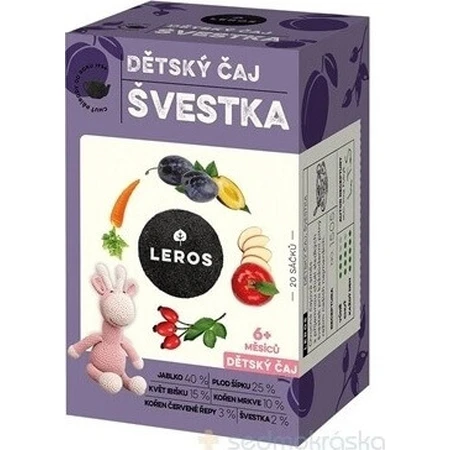LEROS Детский также - слива 20×2 г, также: цены и характеристики