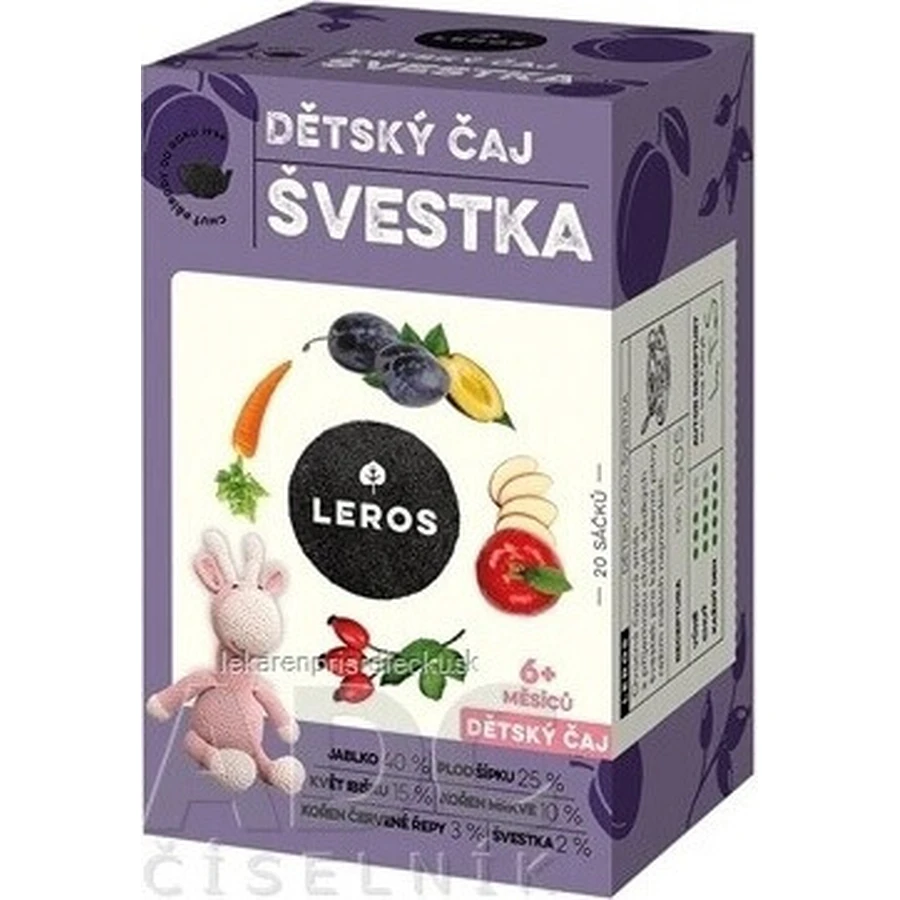 LEROS Детский также - слива 20×2 г, также: цены и характеристики