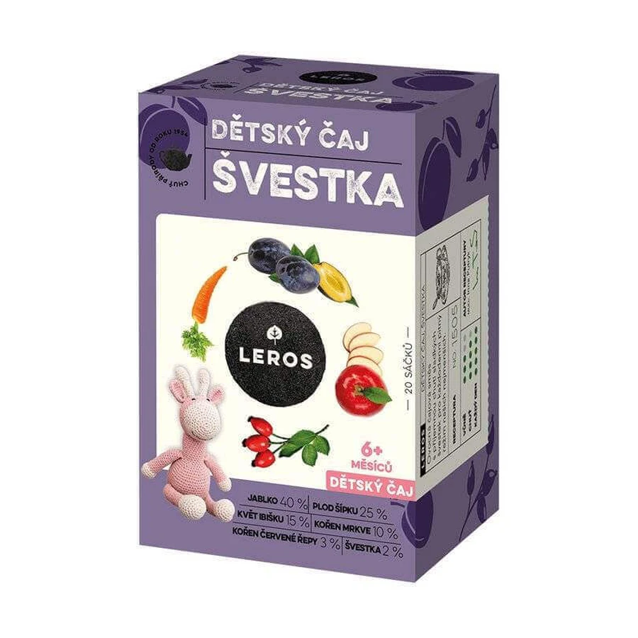 LEROS Детский также - слива 20×2 г, также: цены и характеристики