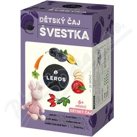 LEROS Детский также - слива 20×2 г, также: цены и характеристики