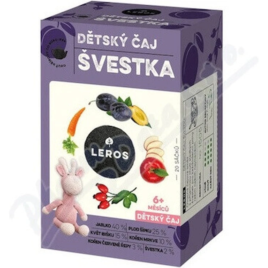 LEROS Детский также - слива 20×2 г, также: цены и характеристики