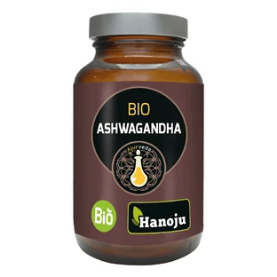Hanoju, Ashwagandha BIO 500 мг, аюрведа, 240 таблеток